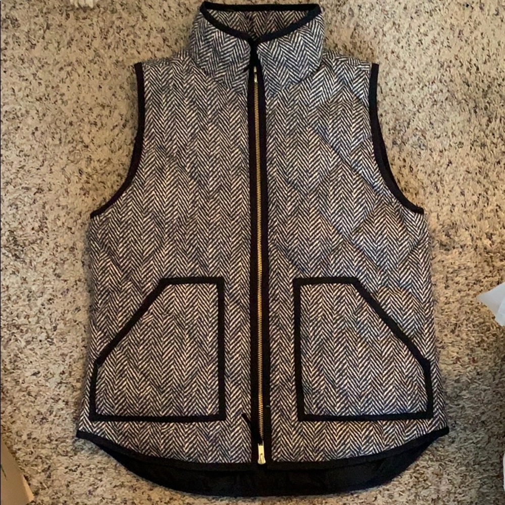 J.Crew Herringbone Vest